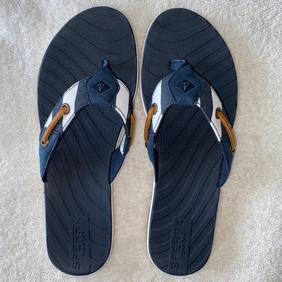 NEW!! Sperry Brenton Flip Flops - Picture 1 of 6